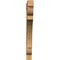 Ekena Millwork Olympic Block Rough Sawn Bracket, Western Red Cedar, 4"W x 38"D x 42"H BKT04X38X42OLY05RWR - alternate 3